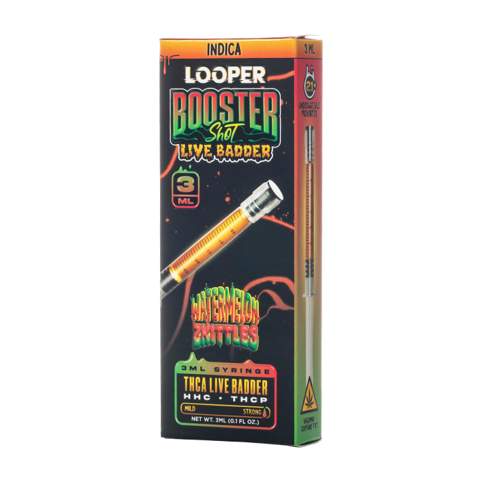 LOOPER BOOSTER SHOT SYRINGE WATERMELON ZKITTELS IND 3ML