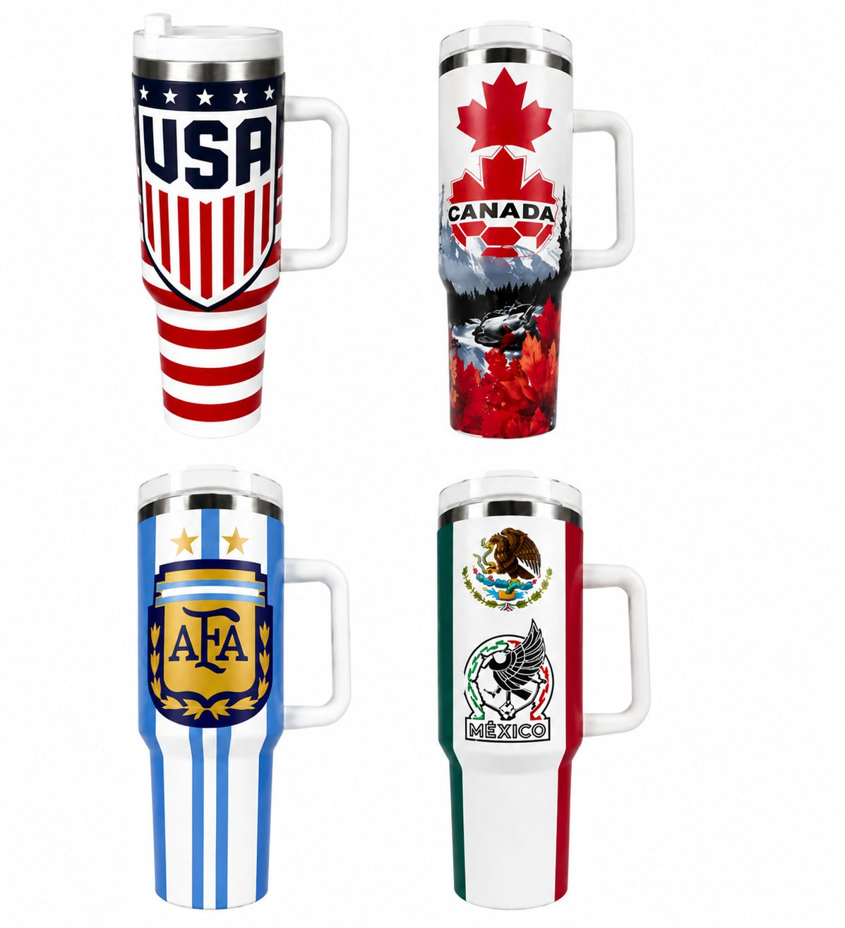 FIFA WOLD CUP TUMBLER MEXICO-CANADA-USA-AFA 40OZ 1CT
