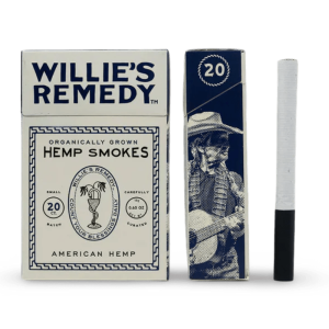 WILLIE'S REMEDY AMERICAN HEMP CBD SMOKES ORIGNAL PROLL 10CT
