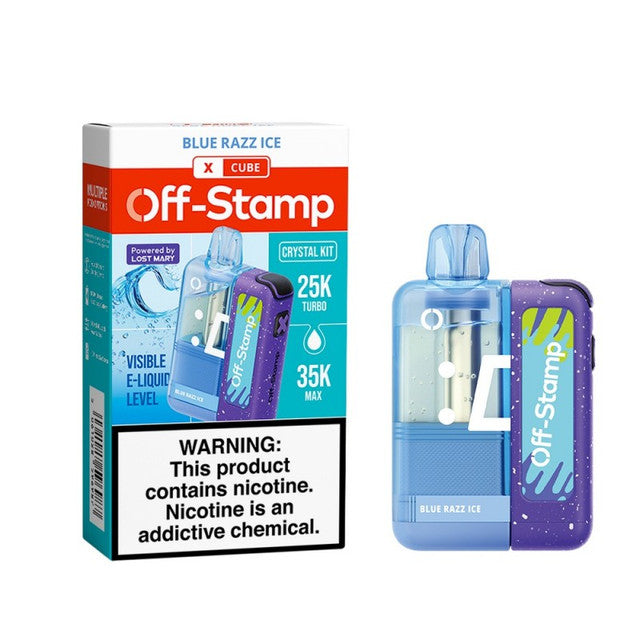 OFF STAMP X KIT BLUE RAZZ ICE 35K