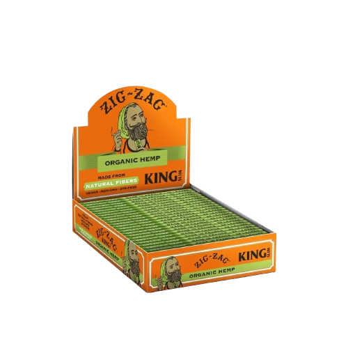 ZIG ZAG ORG HEMP PAPER KING SLIM EA