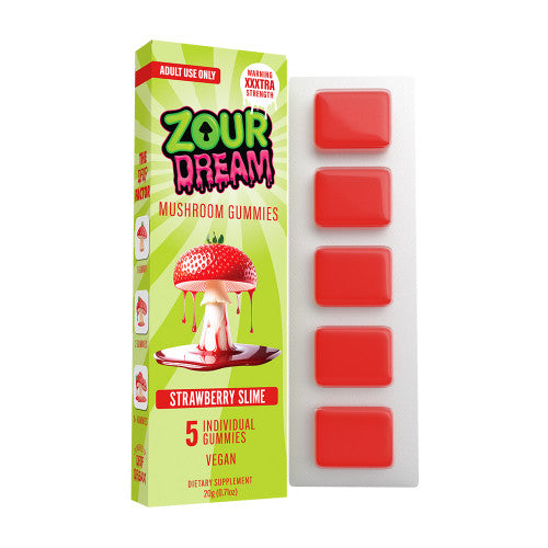 ZOUR DREAM MUSHROOM GUUMY STRAWBERRY SLIME
