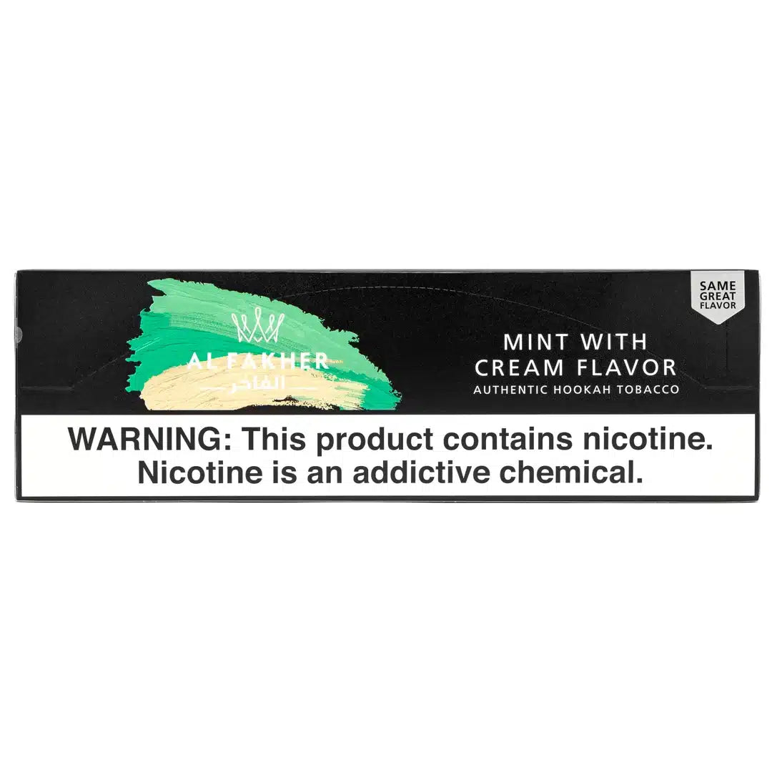 AL FAKHER MINT WITH CREAM FLAVOR 50GM