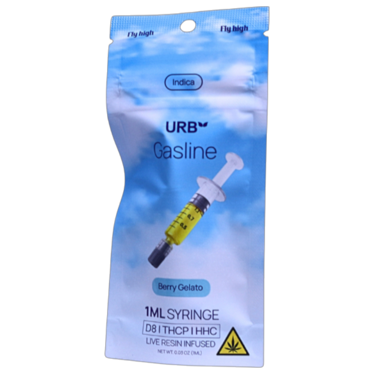 URB GASLINE D8 THC-P HHC SYRINGE BERRY GELATO 1ML