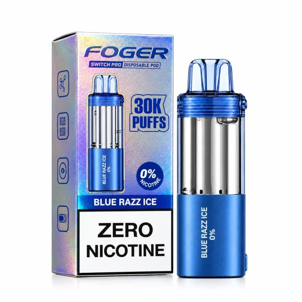 FOGER SWITCH PRO ZERO PER POD BLUE RAZZ ICE 30K