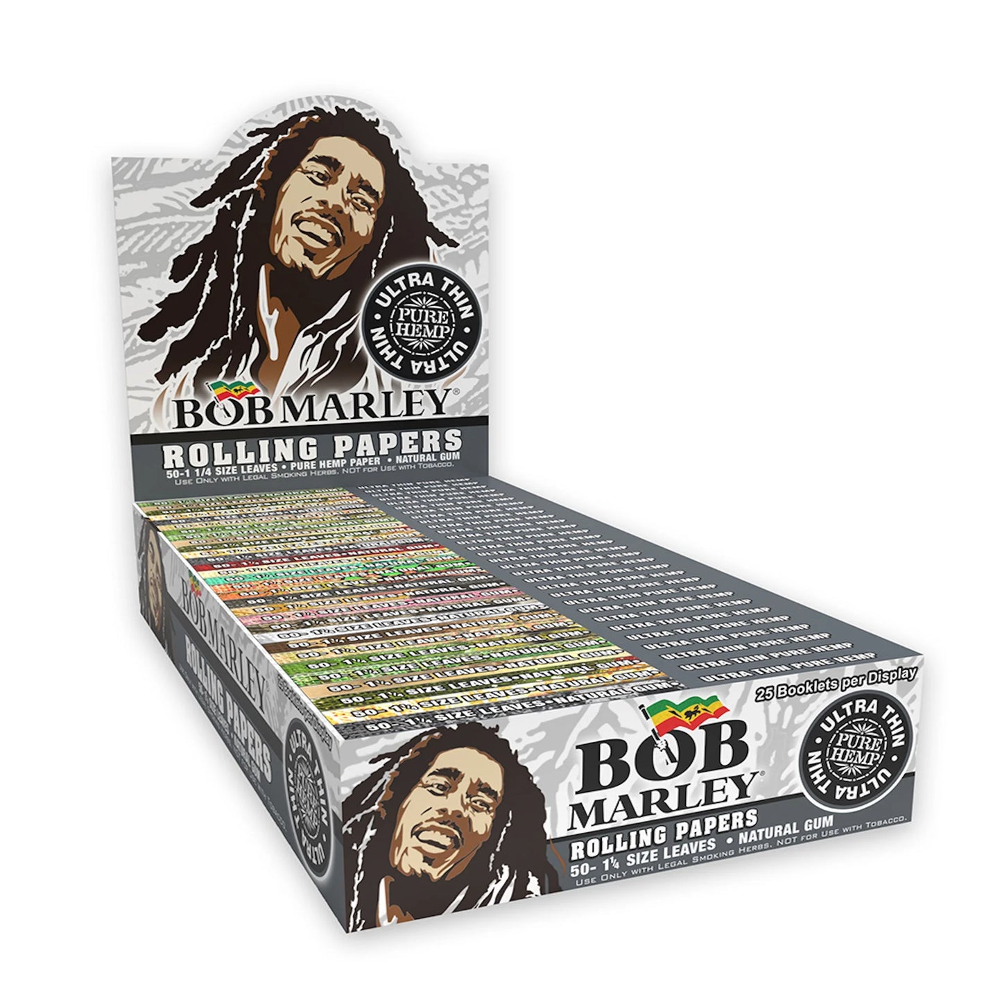 BOB MARLEY ULTRA THIN ROLLING PAPER 1-1/4