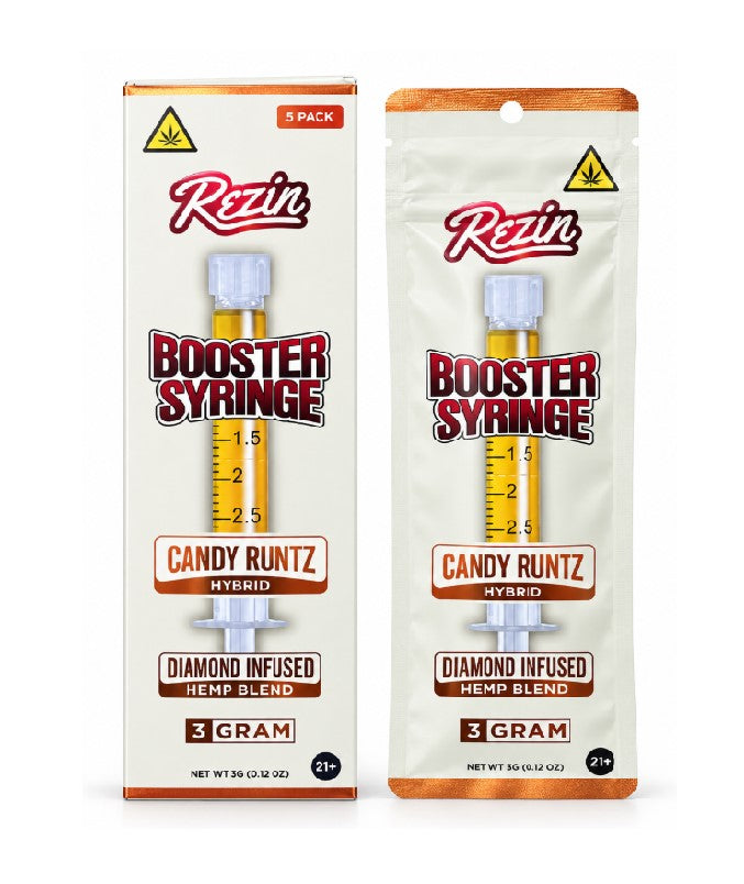 REZIN BOOSTER SYRINGE DIAMOND CANDY RUNTZ HYBD 3GM