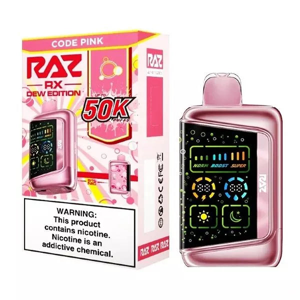 RAZ RX DEW EDTN CODE PINK SWRAWBERRY DEW 50K