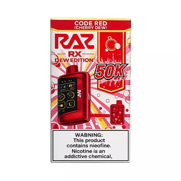 RAZ RX DEW EDTN CODE RED 50K