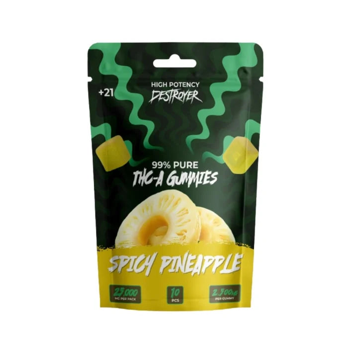DESTROYER TCHA GUMMY SPICY PINEAPPLE 25000MG