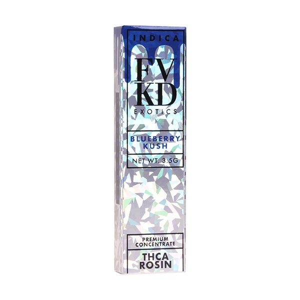 FVKD EXOTICS THCA ROSIN BLUEBERRY KUSH 3.5GM|754684241562|Pack Of|6