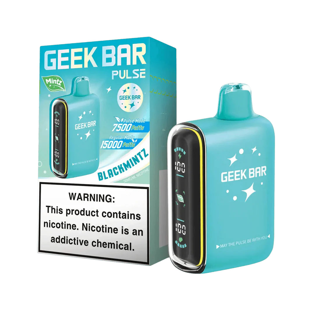 GEEK BAR PULSE BLACK MINTZ 15K