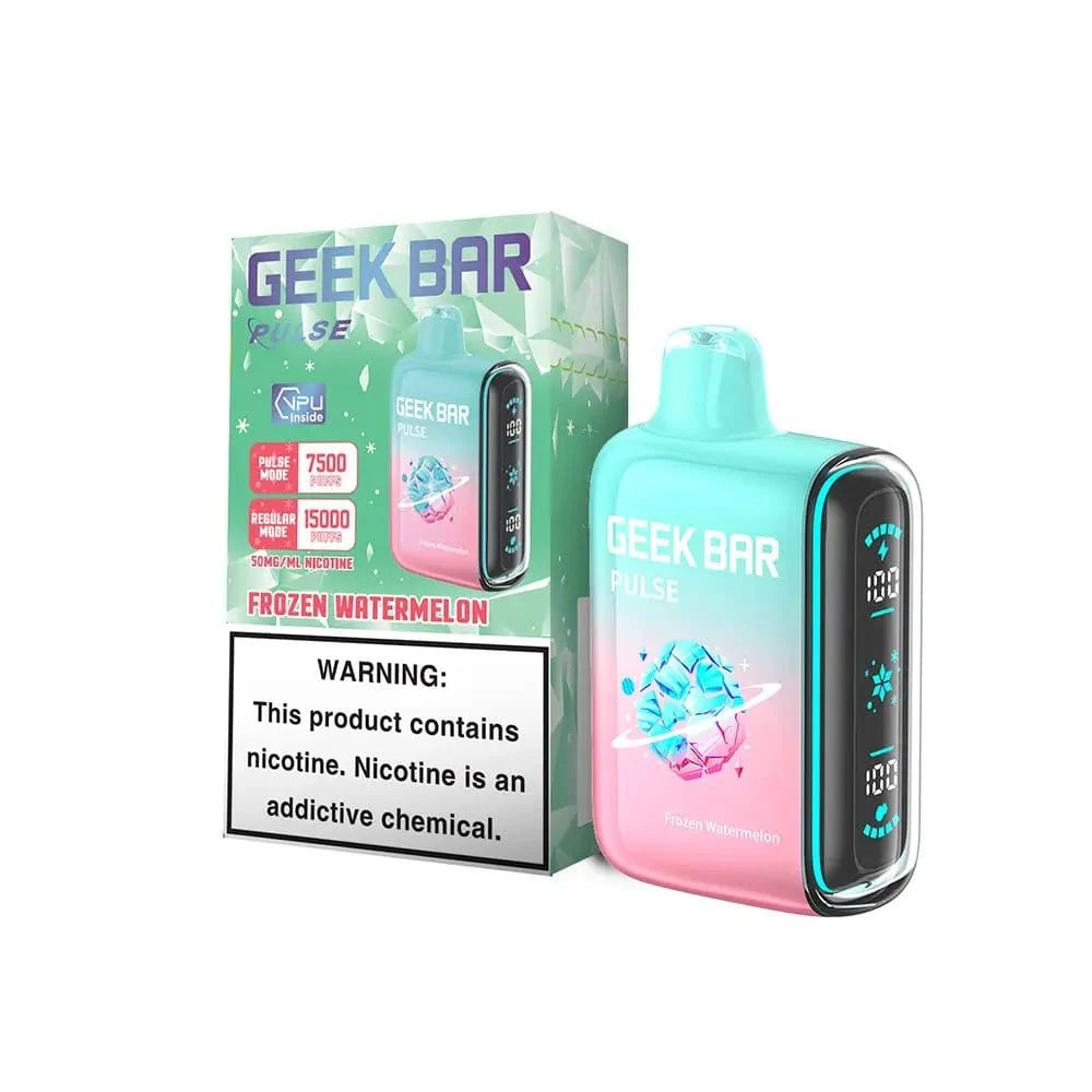 GEEK BAR PULSE FROZEN WTRMELN 15K|810125439063|Pack Of|5