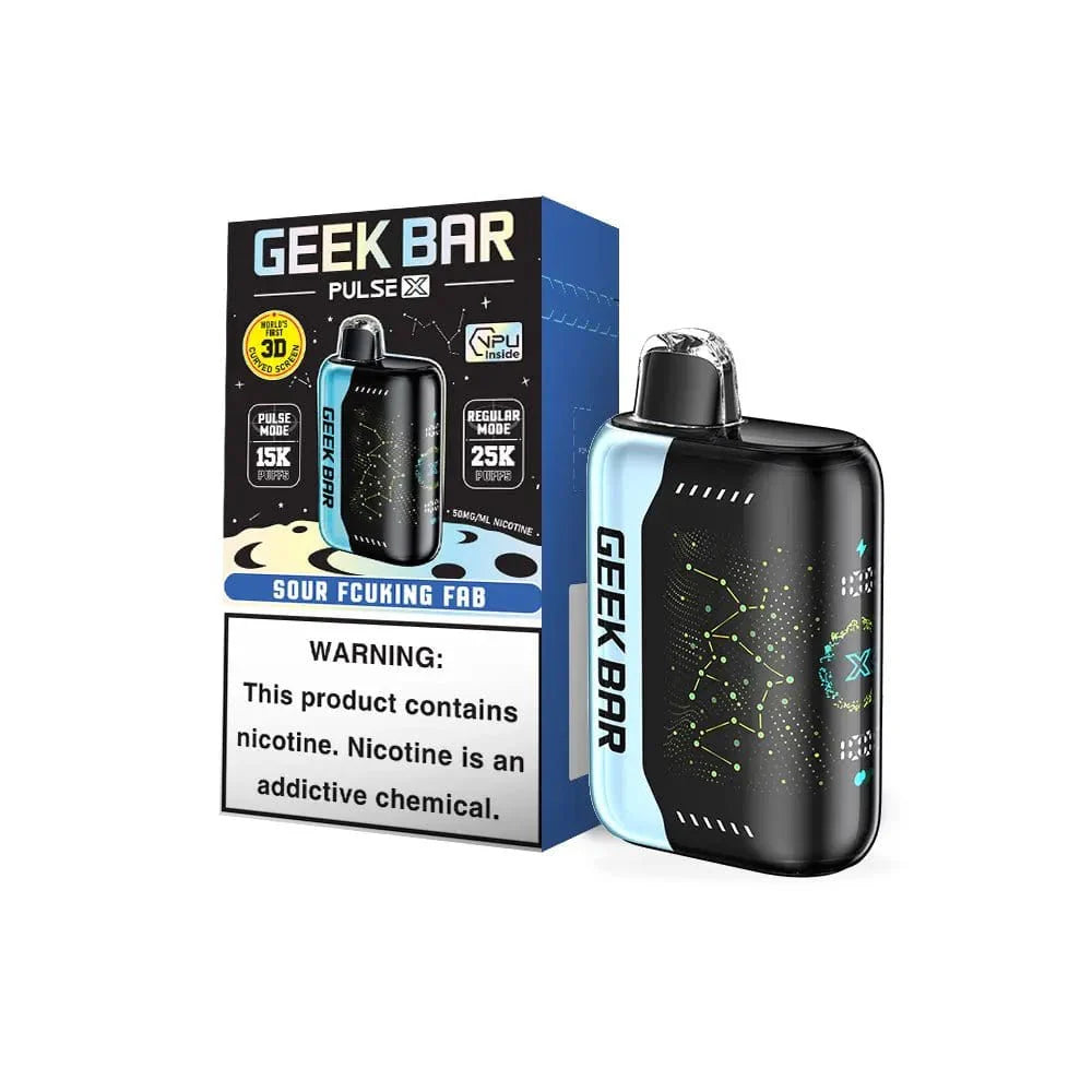 GEEK BAR PULSE X SOUR FUCKING FAB 25K