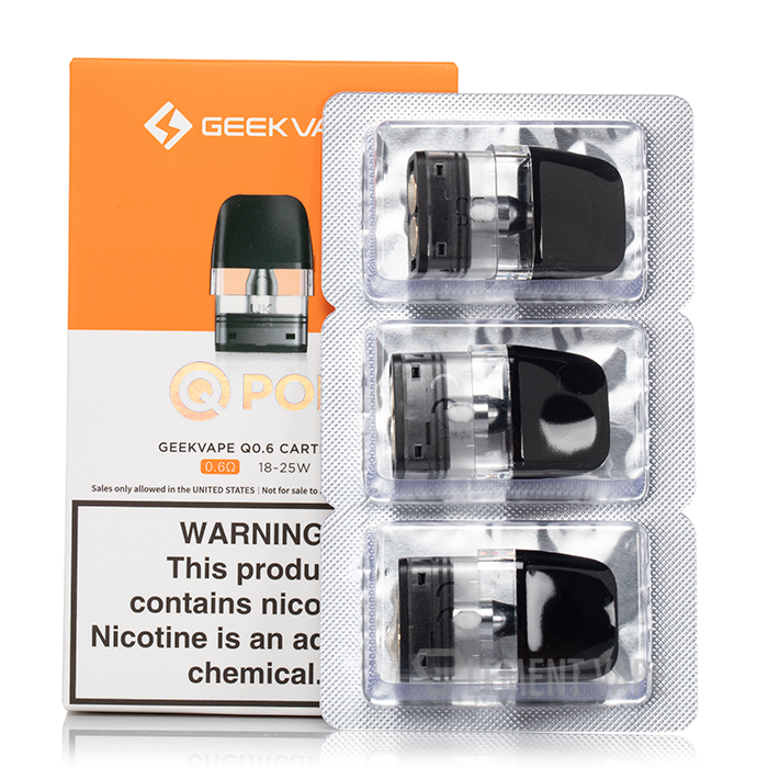GEEKVAPE Q POD 0.6OHM 3CT