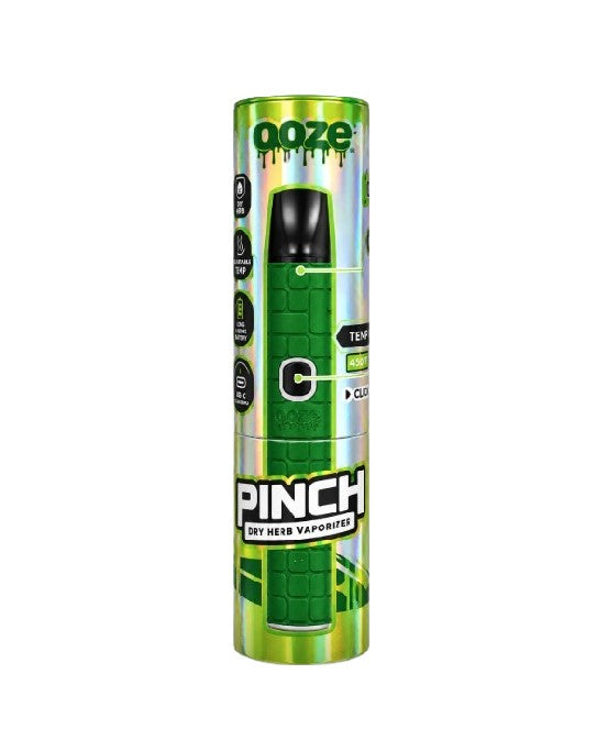 OOZE PINCH DRY HERB VAPORIZER GREEN GRASS 1000MAH