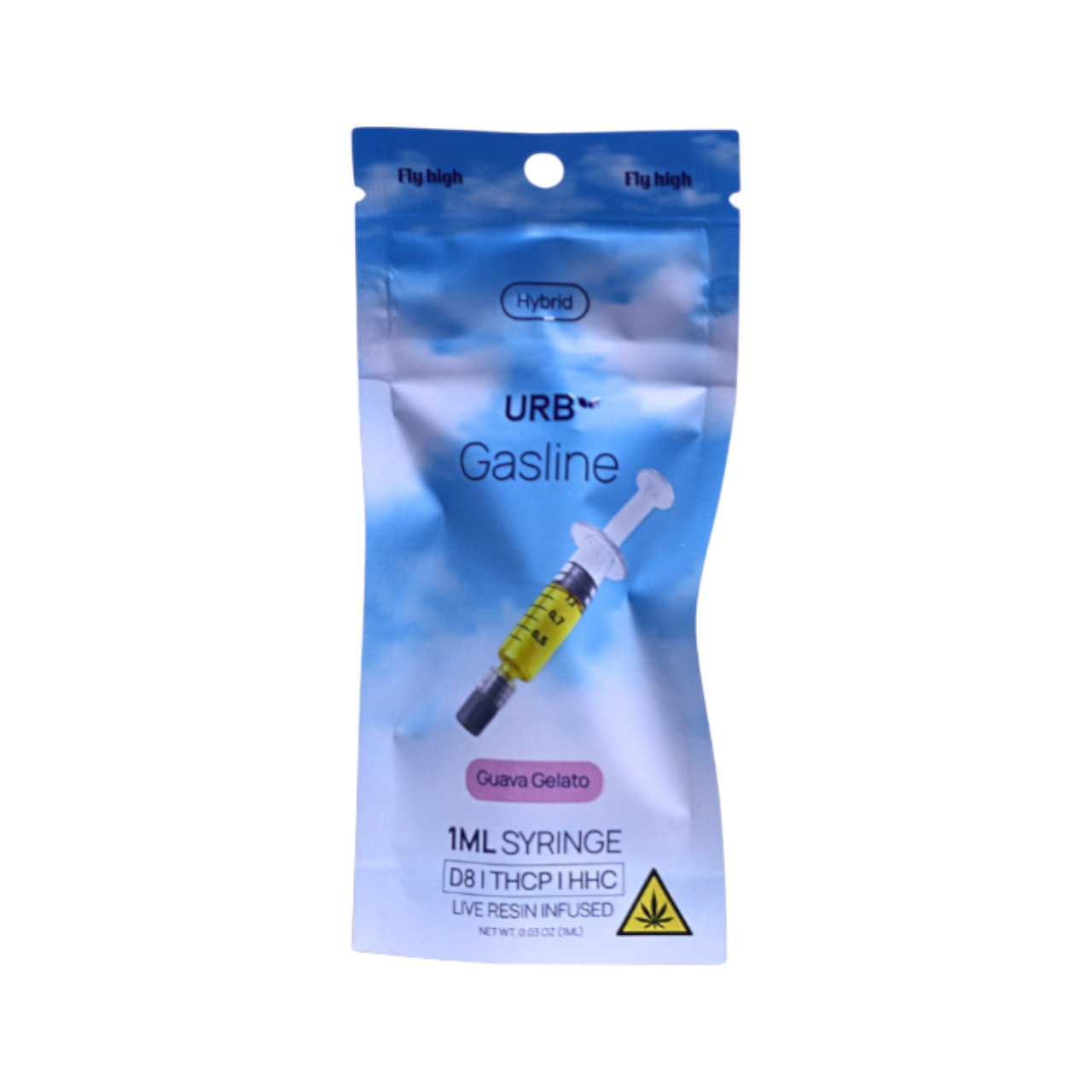 URB GASLINE D8 THC-P HHC SYRINGE GUAVA GELATO 1ML