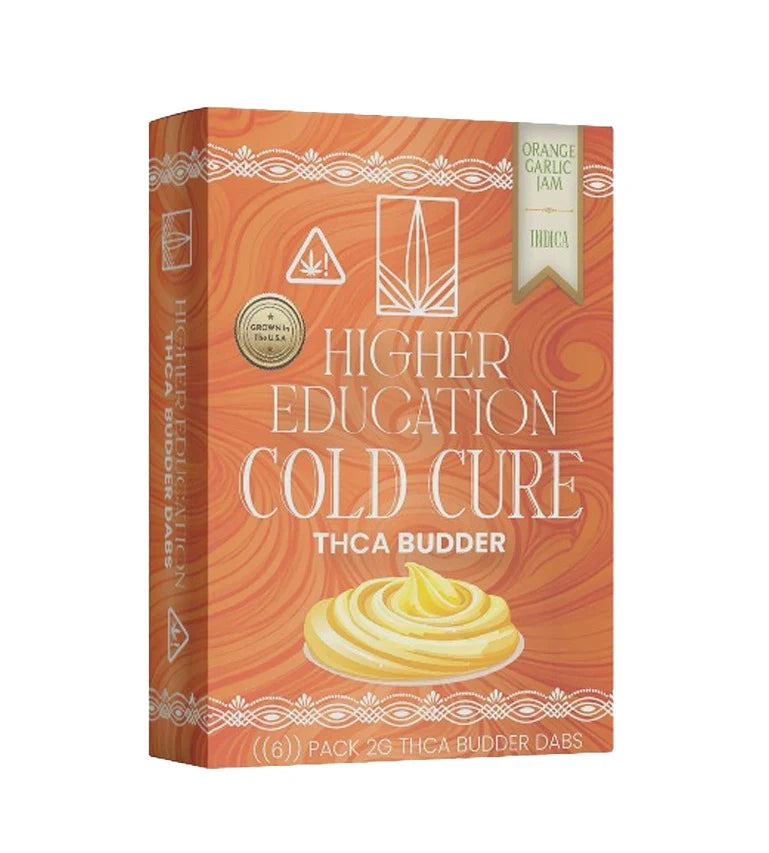 HIGHER EDUCATION SAUCE WAX BUDDER ORANGE GARLIC JAM 2GM