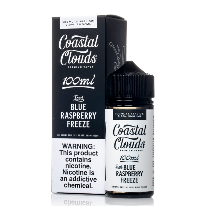 COASTAL CLOUDS ICED BLUE RASPBERRY FREEZE 3MG 100ML
