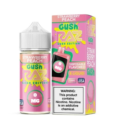 POD JUICE X RAZ STRAWBERRY PEACH GUSH 0MG 100ML