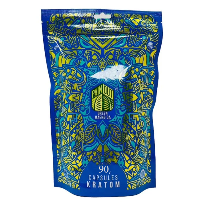 PAINOUT KRATOM CAPSULES GREEN MAENG DA 90CT
