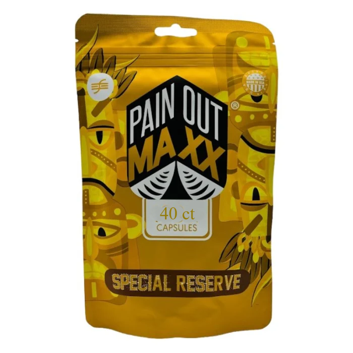 PAIN OUT MAXX KRATOM CAPS SPECIAL RESERVE 40CT
