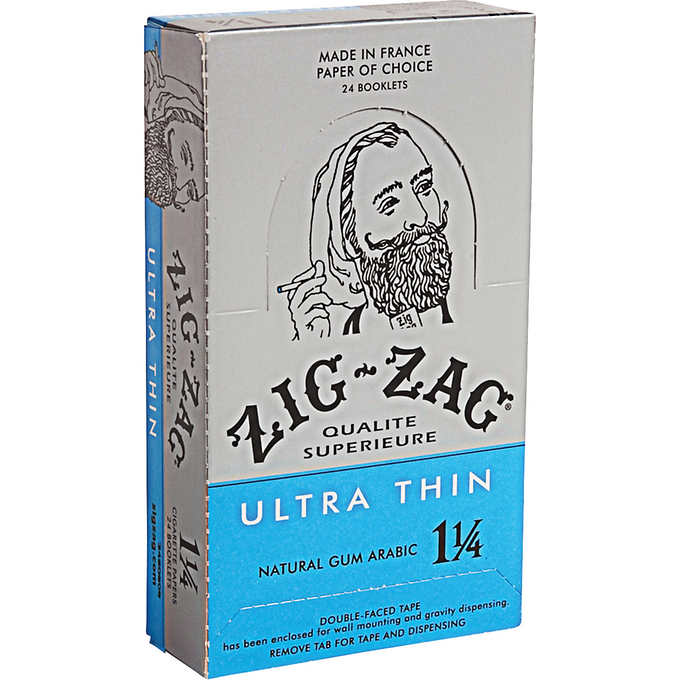 ZIG ZAG BLUE ULTRA THIN CIGARETTE PAPER