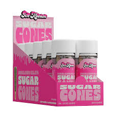 ICE KREAM THCA FLWR PROLL BUBBLEGUM GELATO CONES JAR HYBD 2GM 5CT