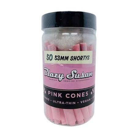 BLAZY SUSAN PINK CONE SHOTYS 53MM 12CT
