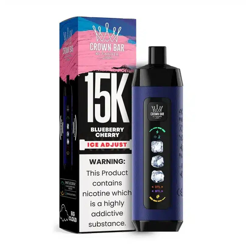 AL FAKHER CROWN BAR BLUEBERRY CHERRY 15K