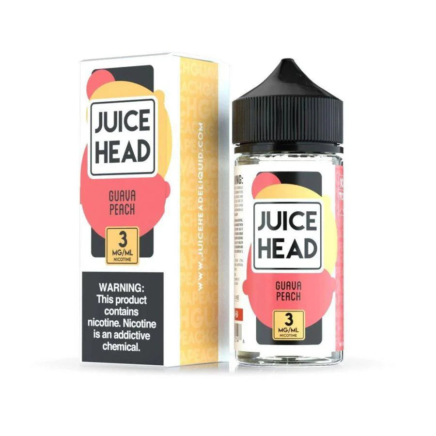 JUICE HEAD GUAVA PEACH 100ML 6MG