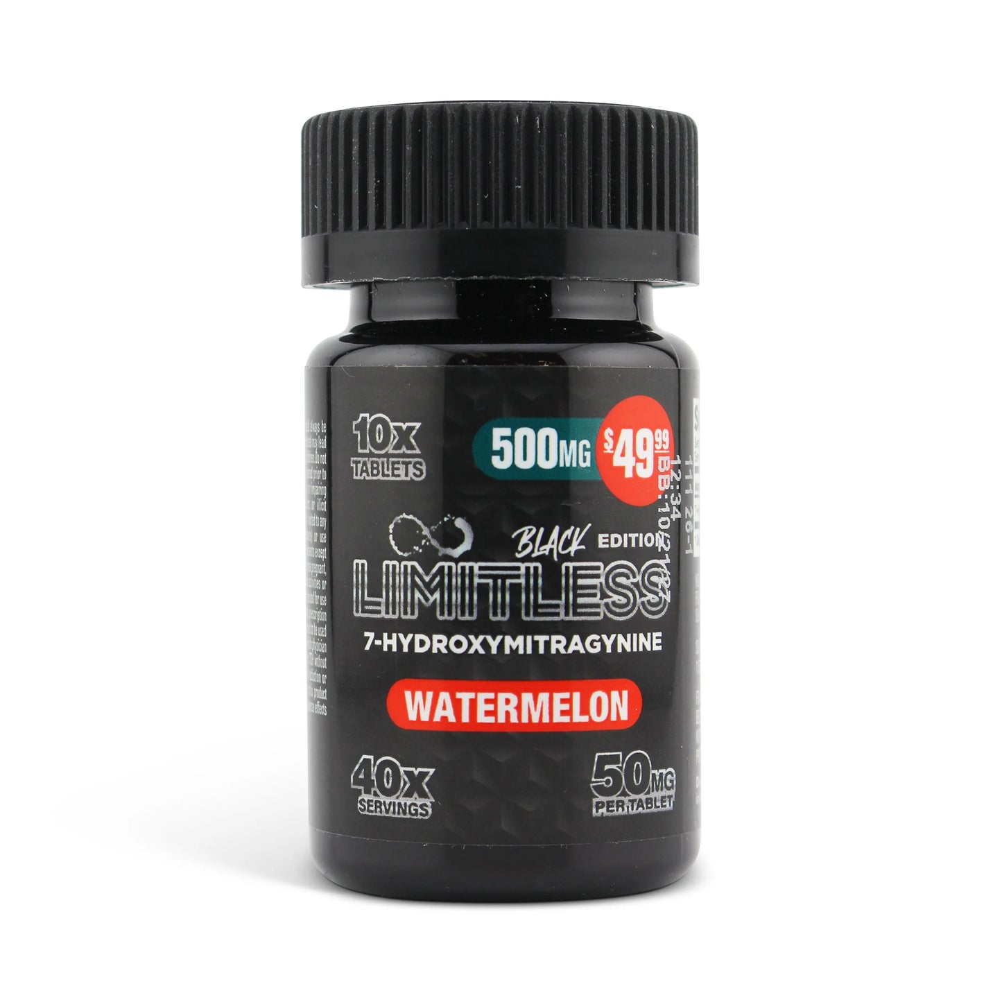 LIMITLESS BLACK EDTN 7 HYDROXY WATERMELON 500MG 10CT