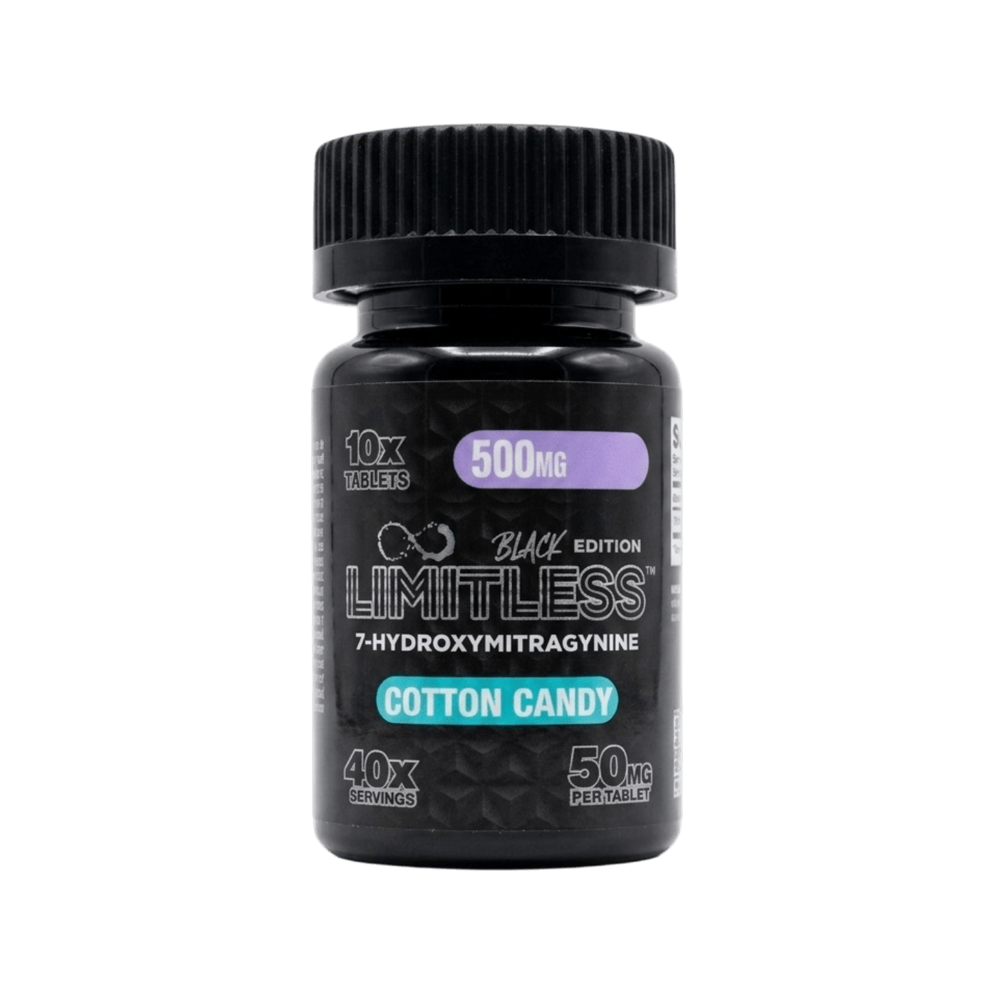 LIMITLESS BLACK EDTN 7 HYDROXY COTTON CANDY 500MG 10CT
