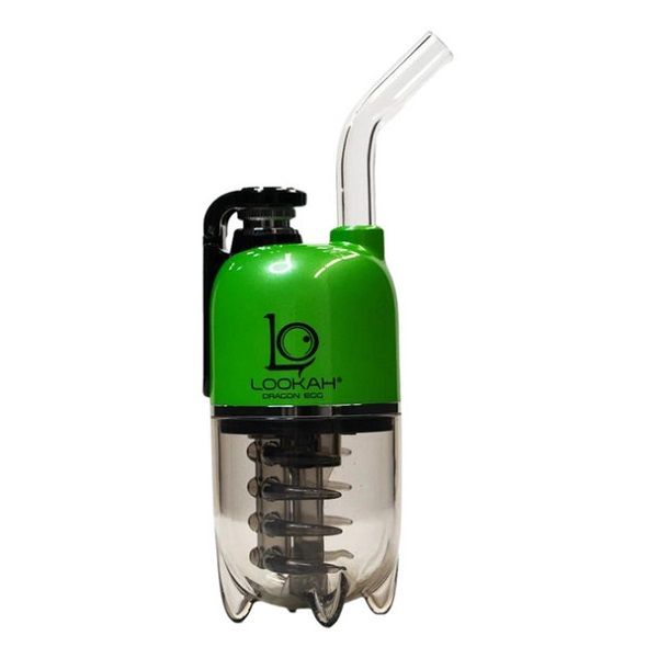 LOOKAH DRAGON EGG ERIG VAPORIZER GREEN/BLACK 1CT