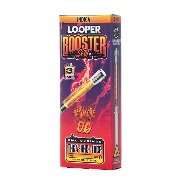 LOOPER BOOSTER SHOT HARDCORE OG SYRINGE IND 3ML