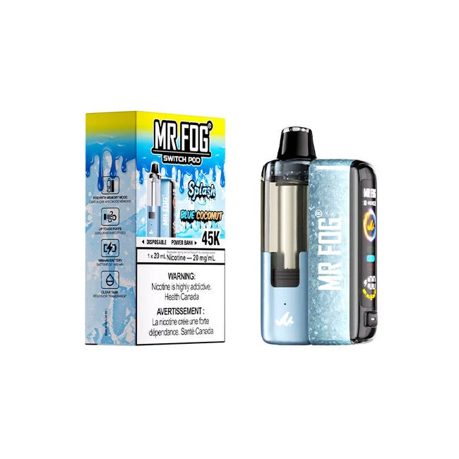 MR FOG SWITCH POD KIT SPLASH EDTN BLUE COCONUT 45K