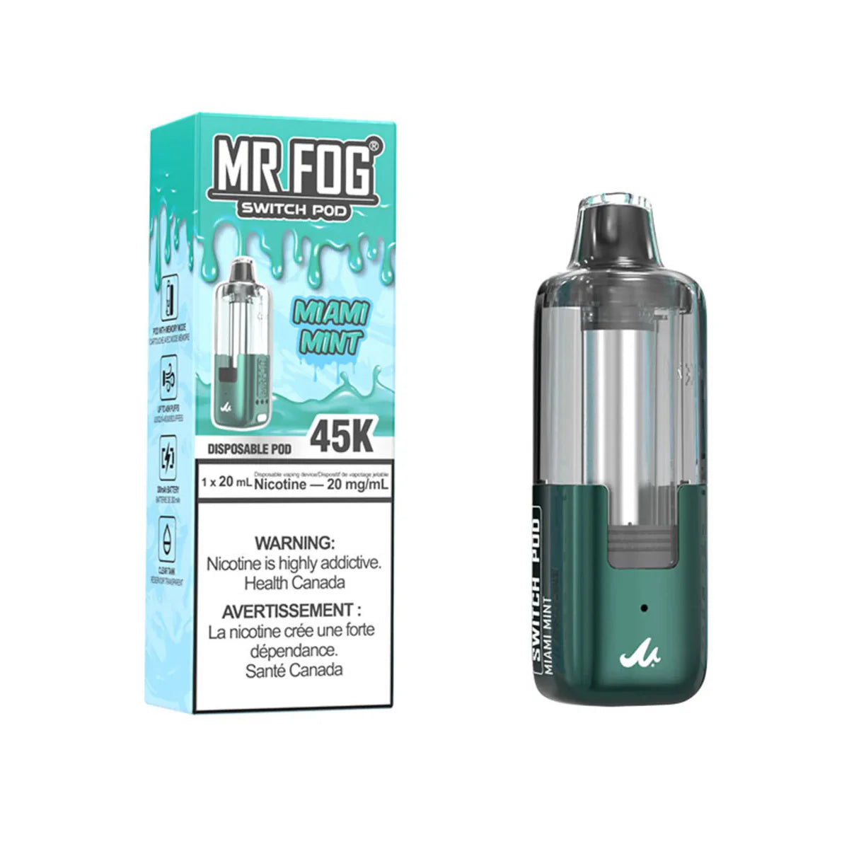 MR FOG SWITCH POD MIAMI MINT 45K