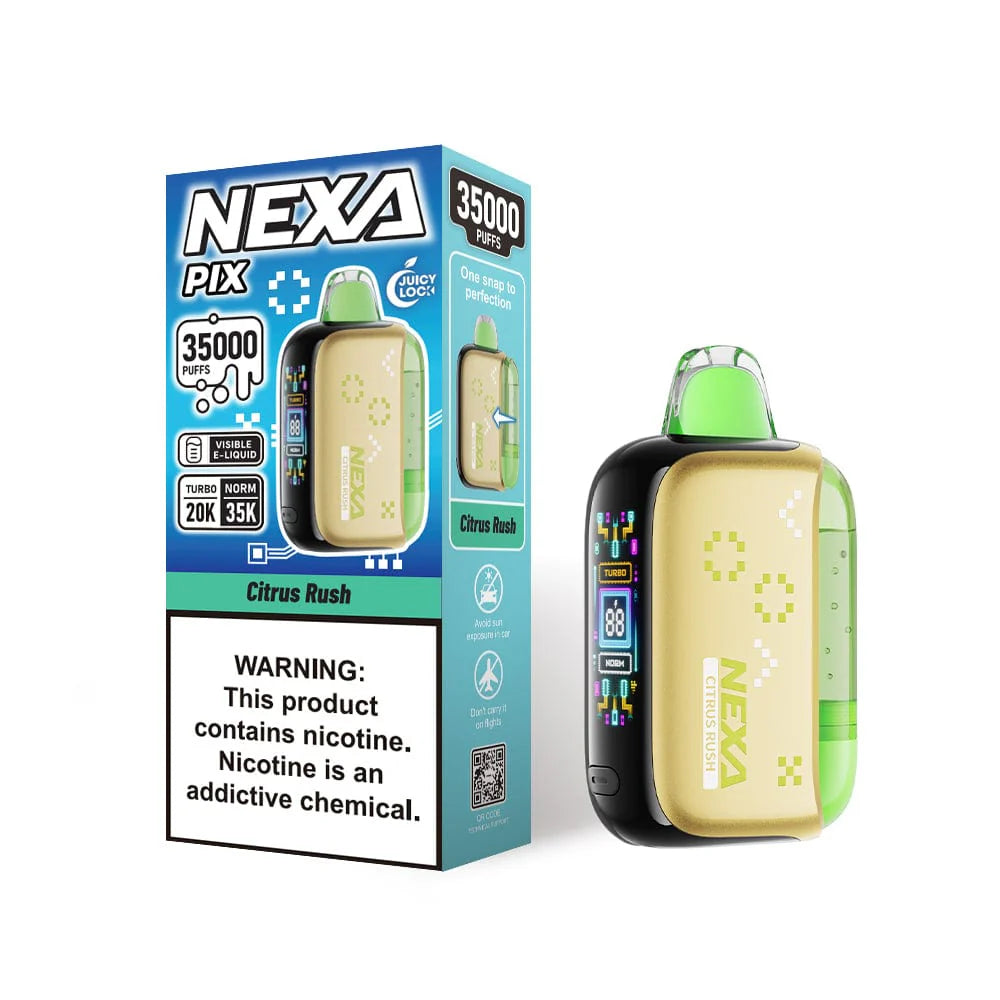 NEXA PIX USA 35K|NEXA PIX USA CITRUS RUSH 35K|810205670362| Pack of 5