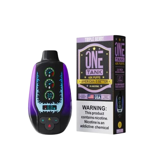 ONE TANK 40K|ONE TANK TRIPLE BERRY 40K|850077376207|Pack of 5
