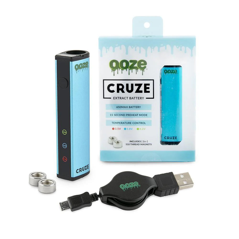OOZE CRUZE BATTERY BLUE 650MAH