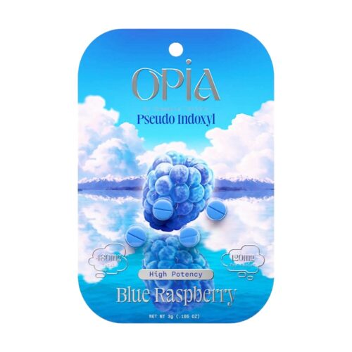 OPIA PSEUDO INDOXYL BLUE RASPBERRY 480MG 4CT