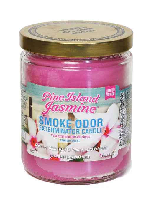 SMOKE ODOR CANDLE PINE ISLAND JASMINE 13OZ