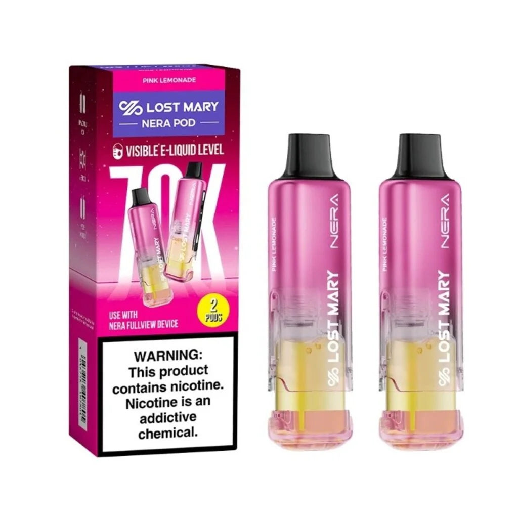 LOST MARY NERA FULLVIEW POD PINK LEMONADE 70K