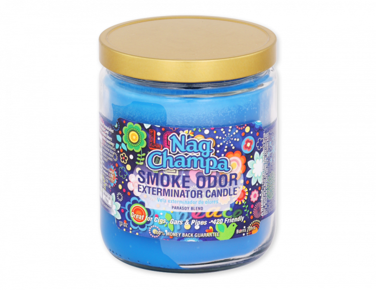 SMOKE ODOR CNDL NAG CHAMPA 13OZ 1CT