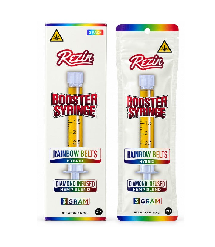 REZIN BOOSTER SYRINGE DIAMOND RAINBOW BELTS HYBD 3GM