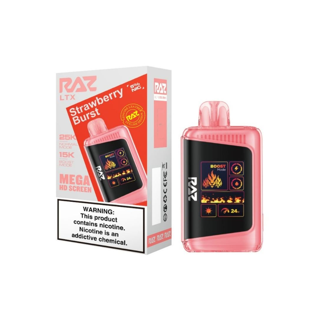 RAZ LTX 25K |STRAWBERRY BURST 25K |6972777971149|PKOF 5