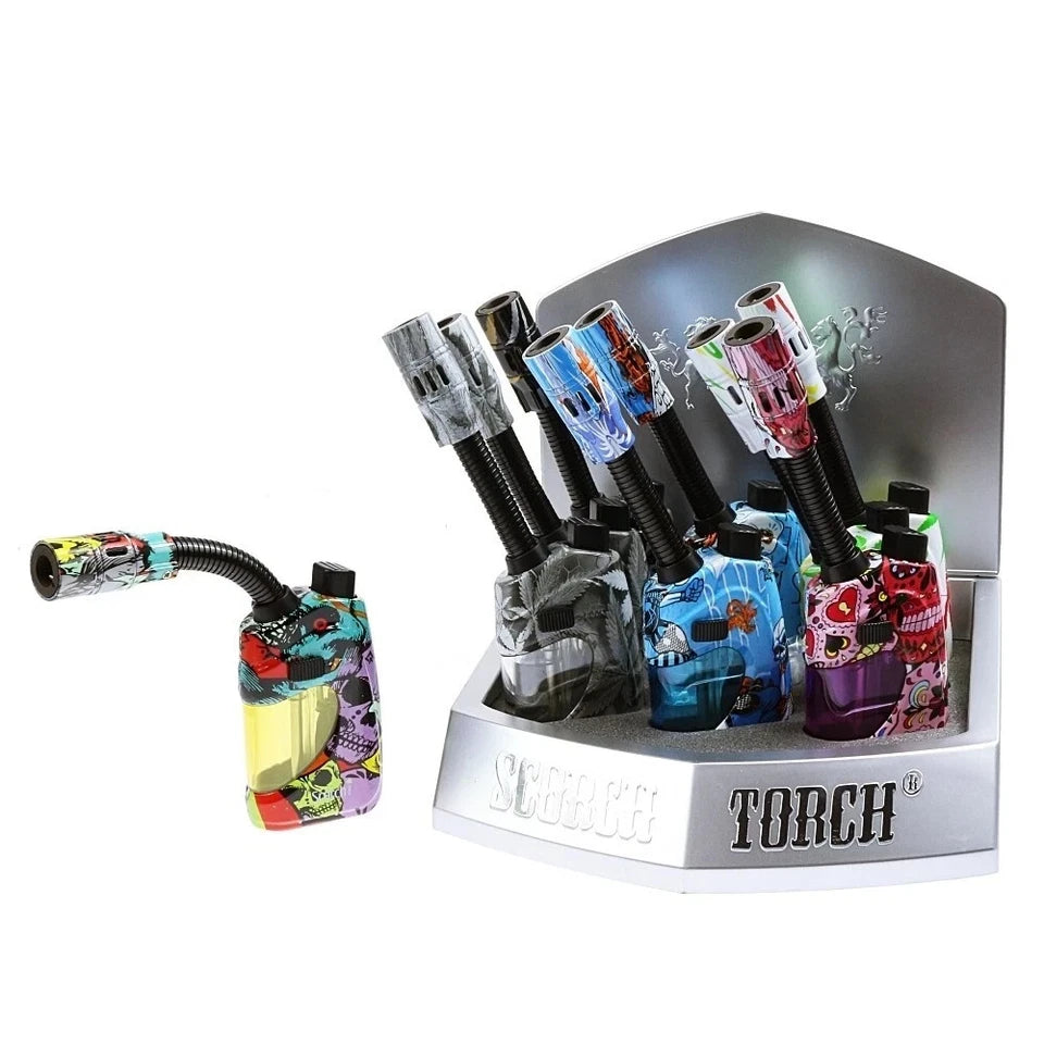 SCORCH TORCH BENDABLE TORCH 6" 9ct