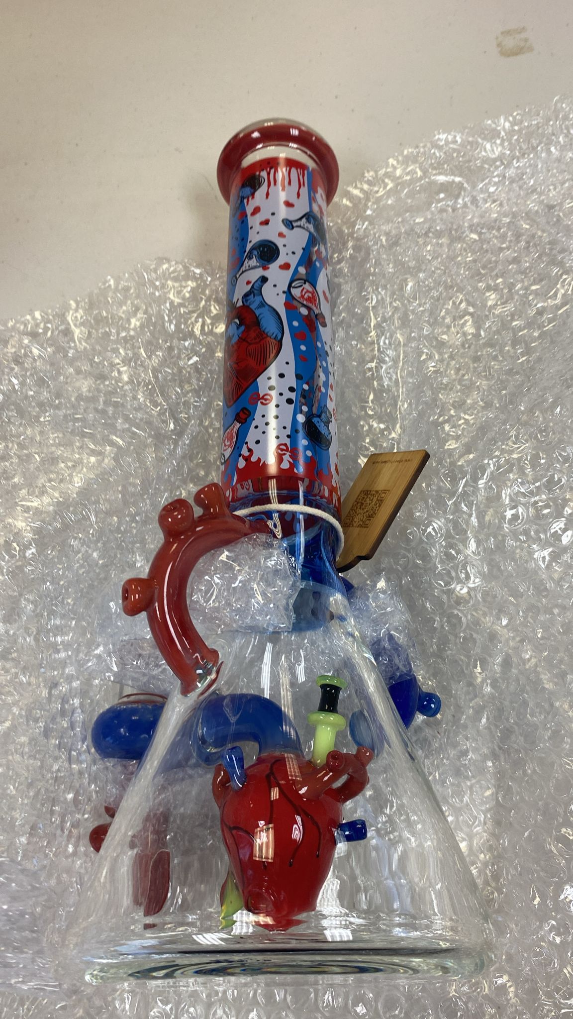 WATERPIPE CHEECH HEARTFELT HITS LUNGS CHE373 15"