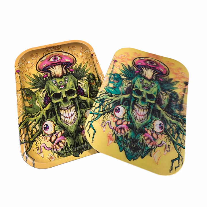 TRAY MEDIUM MAGNETIC 3D EYE CANDY SKULL CANDY 1CT