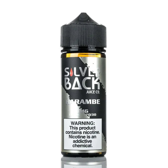 SILVERBACK JUICE CO HARAMBE CNAMN CREM CRIBEN RUM OMG 120ML
